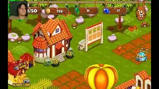 Farming Town Games Offline Android Gameplay with Webcam! I Play on Tablet Xiaomi Pad 5
