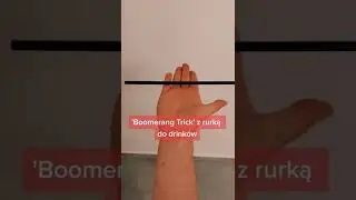 Boomerang Trick Z Rurką Do Drink&oacute;w #shorts