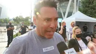 &ldquo;GIVE ME TITO TRINIDAD & FLOYD MAYWEATHER&rdquo; &Oacute;SCAR DE LA HOYA REVEALS HE WILL KO V&Iacute;TOR BELFORT