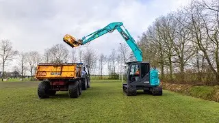 De tweede Kobelco voor Van der Meulen uit Suw&acirc;ld