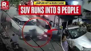 Jaipur Hit & Run Case: SUV Runs Into 9 People, 3 Dead & 6 Injured