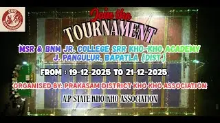 SRR KHO KHO ACADEMY Live Stream