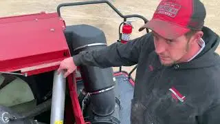 Case IH Flagship Combine - Engine PTO Inspection