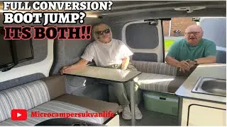 NEW 2024 UNIQUE NISSAN NV200 CAMPER BUILD QUALITY CAMPERVAN MICRO CAMPER BUILD.  BOOT JUMP?