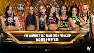 Ladder Match for the NXT Women&rsquo;s Tag Team Championships 