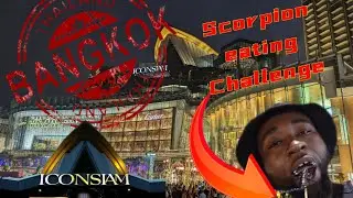 🇹🇭I ate a SCORPION Thailand IconSiam🇹🇭 Dec 2025#thailand #thailandvlog #iconsiam #bangkok#travelvlog