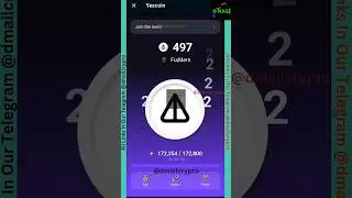 #yescoin   #bitcoin  #shorts #airdrop #mining #crypto #money #telegram  &lrm;@dmailcrypto&nbsp;