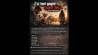 J&rsquo;ai tout gagn&eacute; sauf toi&hellip; Rap &eacute;motionnel