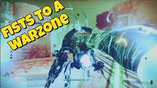 Bringing Fists To A Warzone!!