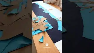 ❄️Fresque de l&rsquo;hiver avec les marmots❄️