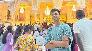 I am going to￼￼ Scott temple 🛕🦚💫 #viral #support #guys #please #radhakrishna #oneday 