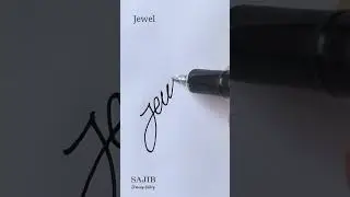 Requested Signature : Jewel #design #calligraphy #signature