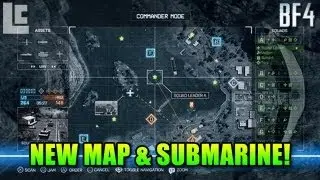 New Map & Commander Submarine! (Battlefield 4 Gameplay/Commentary)