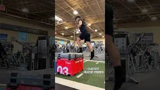 doing my daily bouncey bounce to stay elastic #fitness #athlete #gym #gymmotivation #jump