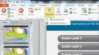 Adobe Presenter 8: Введение в актеров и взаимодействие