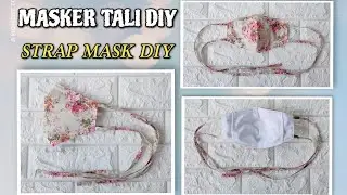 Strap Mask DIY| Head Loop Face mask DIY