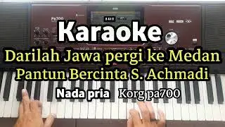Karaoke Pantun Bercinta S. achmadi cover korg pa700