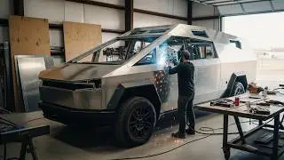 Man Builds a CYBER CAMPER from a $600 Harbor Freight Trailer | 2-Month Timelapse by @ChopShopCrew