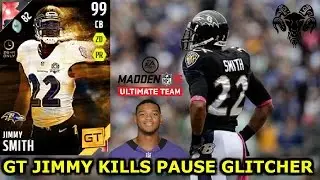 GT Jimmy Smith destroys a pause glitcher madden 16 mut