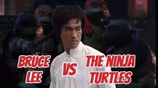 Bruce Lee vs The Ninja Turtles!