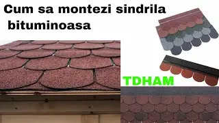 Cum se monteaza sindrila bituminoasa
