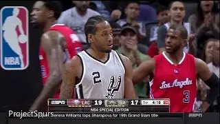 Kawhi Leonard Full Highlights Spurs vs Clippers 2015.01.31 - 24 Pts, 5 Reb, 3 Stl - Project Spurs