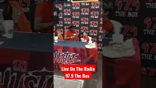 Getting Interviewed By 97.9 The Box #houston #carshow #979thebox #radiointerview