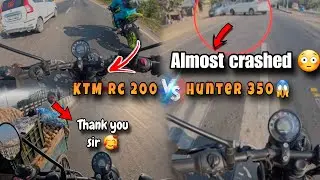 finally apni new hunter 350 bike per first long ride kar hi li😍