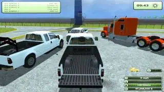 Farming Simulator 2013 Mods - Ford F-350 and Kenworth Semi