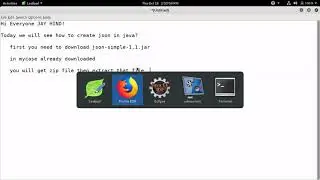 How to create JSON format in java?