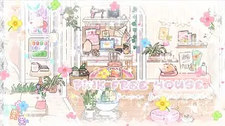 PINK FREE HOUSE Toca Boca Design💗~ House Ideas✨ [House Design] TocaLifeWorld |