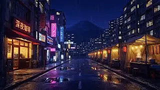 Tokyo Rain Lofi 🌃 Perfect Music for Study, Sleep & Relax