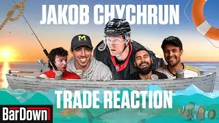 REACTION TO CHYCHRUN TRADE TO THE CAPITALS | BarDown Free Agent Frenzy Live Stream