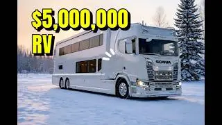 Inside a $5M All-Terrain RV Built Like a Tank