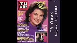 New video - Sigrid Thornton film 🎥 & television 📺 roles 1983 to 1985