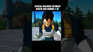 Special Dialogue Between Vegeta And Gamma 2 🥶 #crashout #gamma2 #sparkingzero #dragonballz #dbz