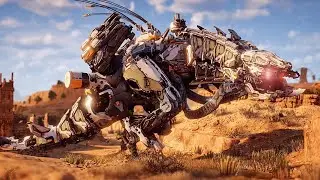 Horizon Zero Dawn - Cultists & Corrupted Thunderjaw Boss Fight