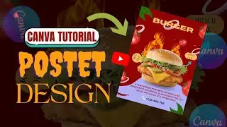 Canva Beginners Tutorial: Design a Pro Food Poster Step-by-Step No Experience Needed