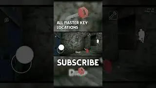 All Master key locations in granny | Granny