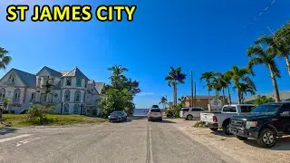 St James City Florida Driving Through