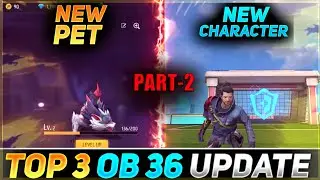 Top 3 Changes OB36 Update Part -2 #shorts #freefireshorts