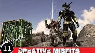 ARK: Survival Evolved - Creative Misfits - Anubis gets a tattoo!  Pranking  w/Cody (S1E11)