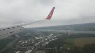 Turkish Airlines Boeing 737 900ER landing in Cologne Bonn Airport | Aviation Club