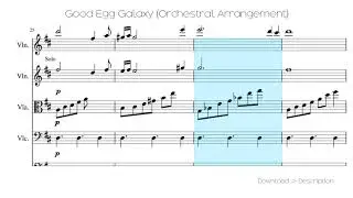 🎶 Good Egg Galaxy (Orchestral Arrangement) 🎸🎸