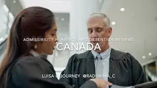 Admissibility hearings and detention reviews