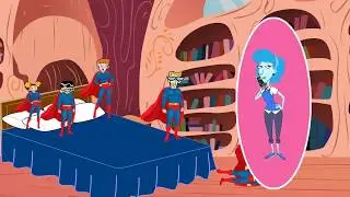 Five Little Superheroes Jumping on the Bed - Hit Nursery Rhyme & Songs For Children