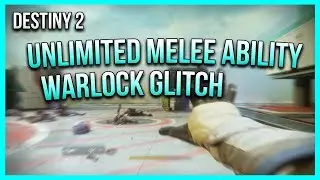 Destiny 2, UNLIMITED MELEE ABILITY with Dawn Blade Warlock glitch