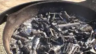 Smelting wheel weights into ingots for bullet making