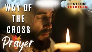 Jesus Taken Down From the Cross : Hope blooms Station 13 ✝️