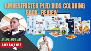 (Unrestricted PLR) Kids Coloring Book: Review + 10 Trending Niches, Unlimited Possibilities